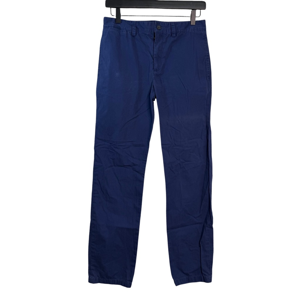 Polo Ralph Lauren Boys Size 16 Navy Blue Chino Pants Straight Leg Trousers